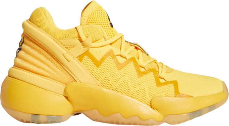 Adidas Crayola x D sneakers. Issue #2 J 'Solar Gold', yellow