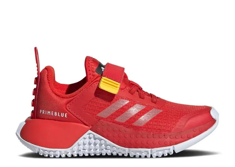 Adidas LEGO X SPORT J 'RED' sneakers, red