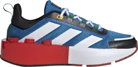 Adidas LEGO x Tech Runner Big Kid 'Shock Blue Red' Sneakers, Blue