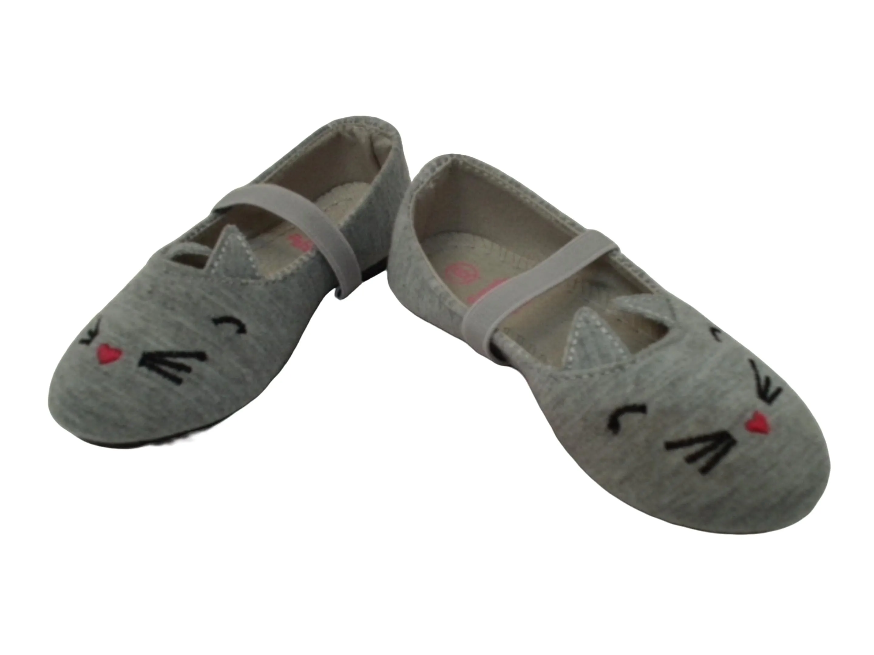 Ballerina Shoes Children's Grey Mouse Assorted Sizes