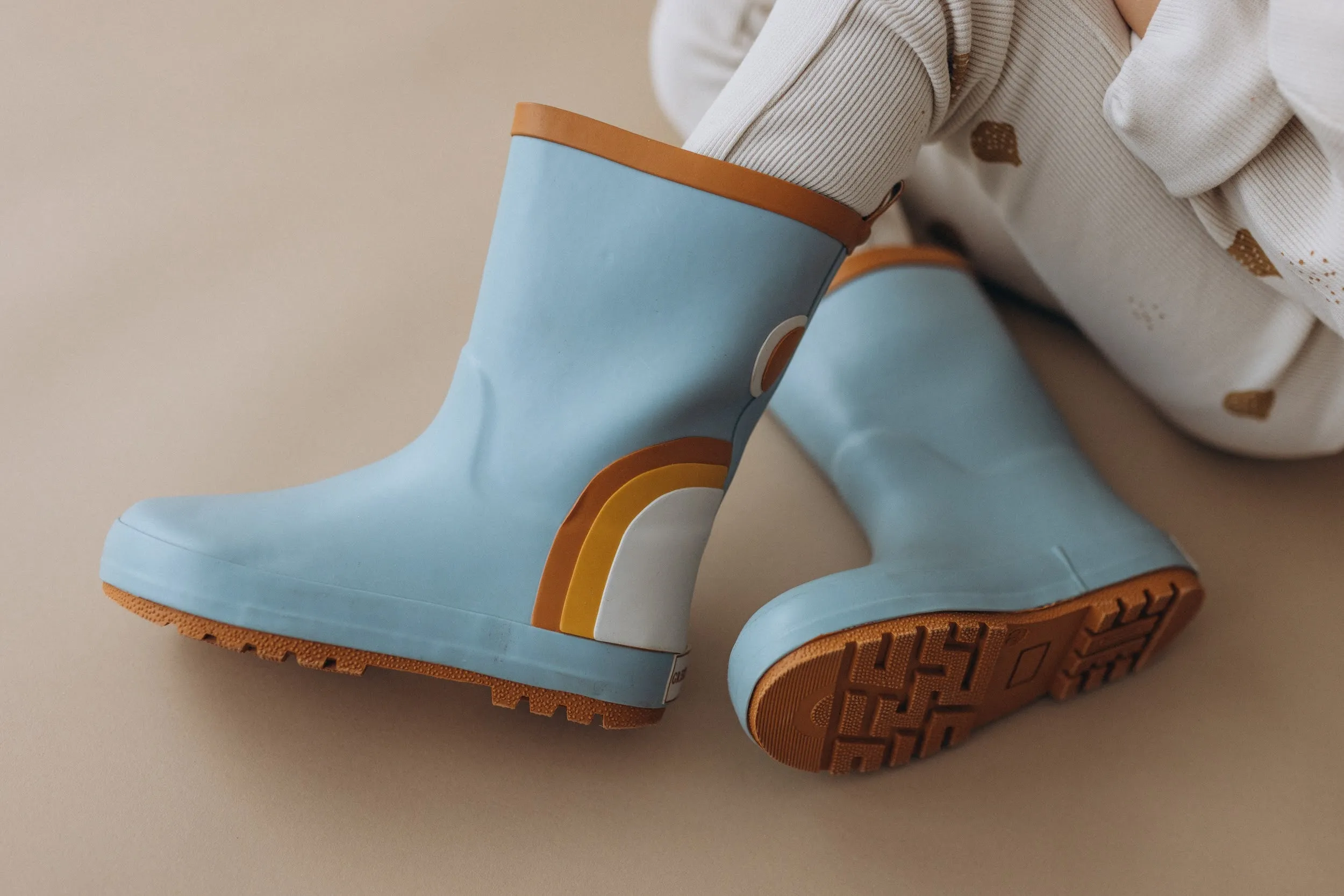 Children's Rain Boots - Light Blue