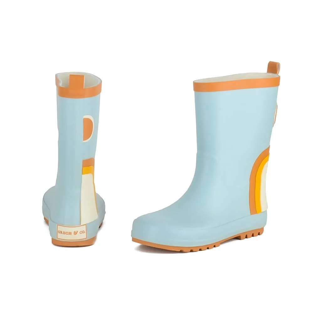 Children's Rain Boots - Light Blue