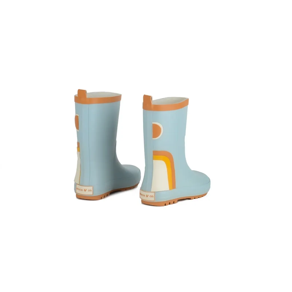 Children's Rain Boots - Light Blue