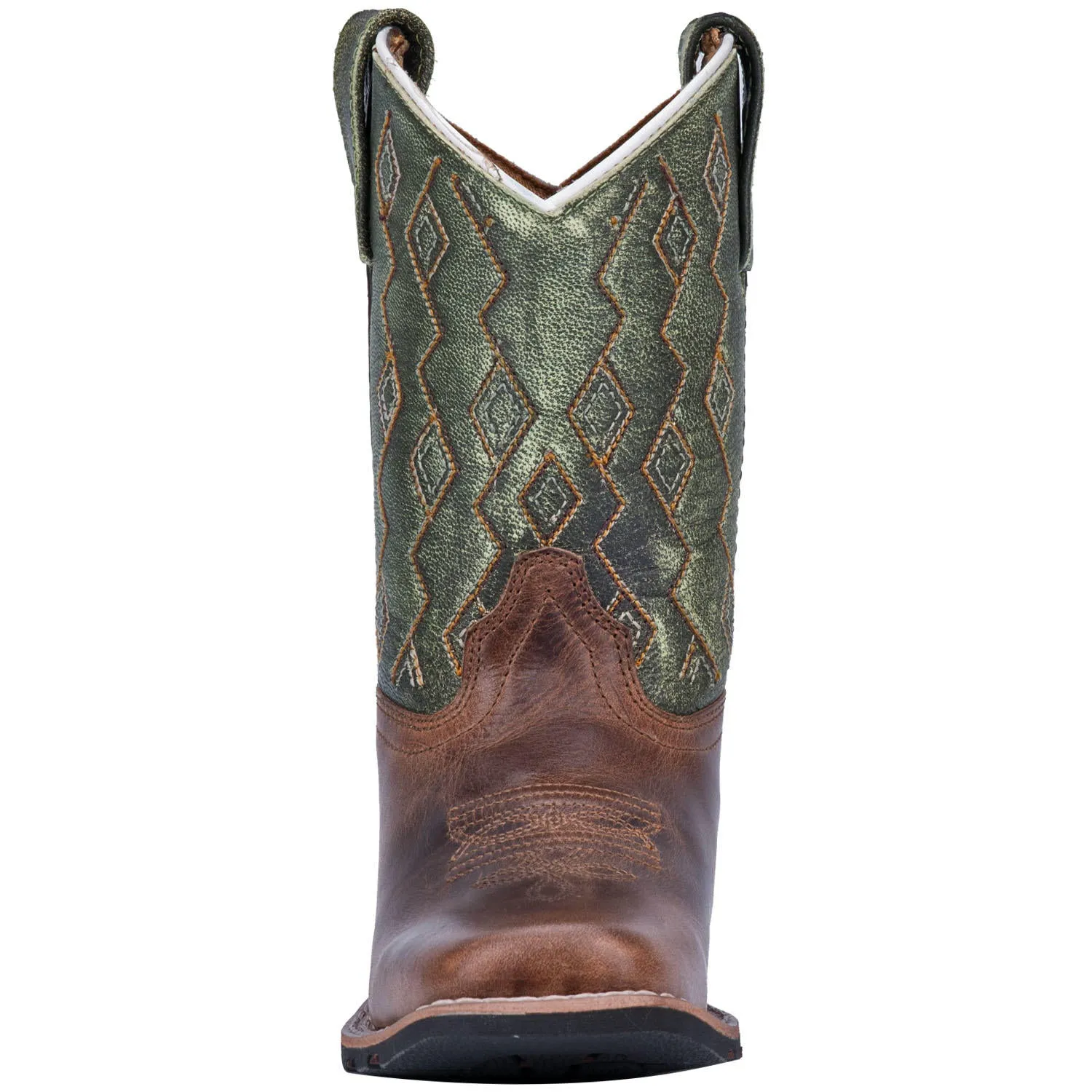 DPC2946 Kid's Teddy Square Toe Western Boot by Dan Post