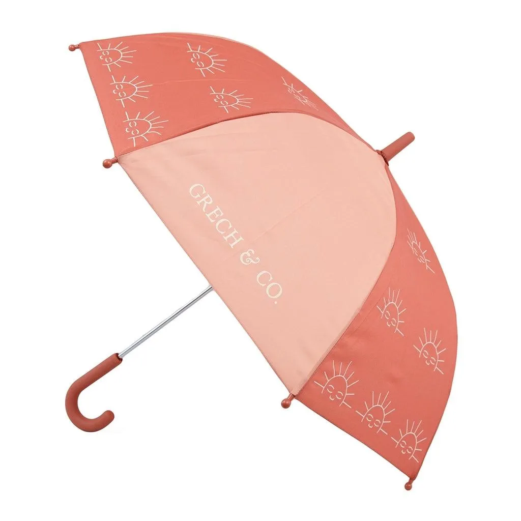 Kids Rain Umbrella - Sunset