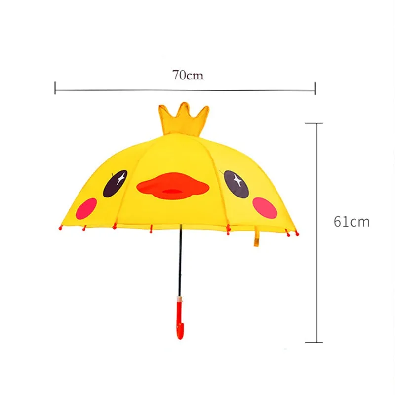 Kids Umbrella Cute Cartoon Hello Kitty Children's Stick Umbrella