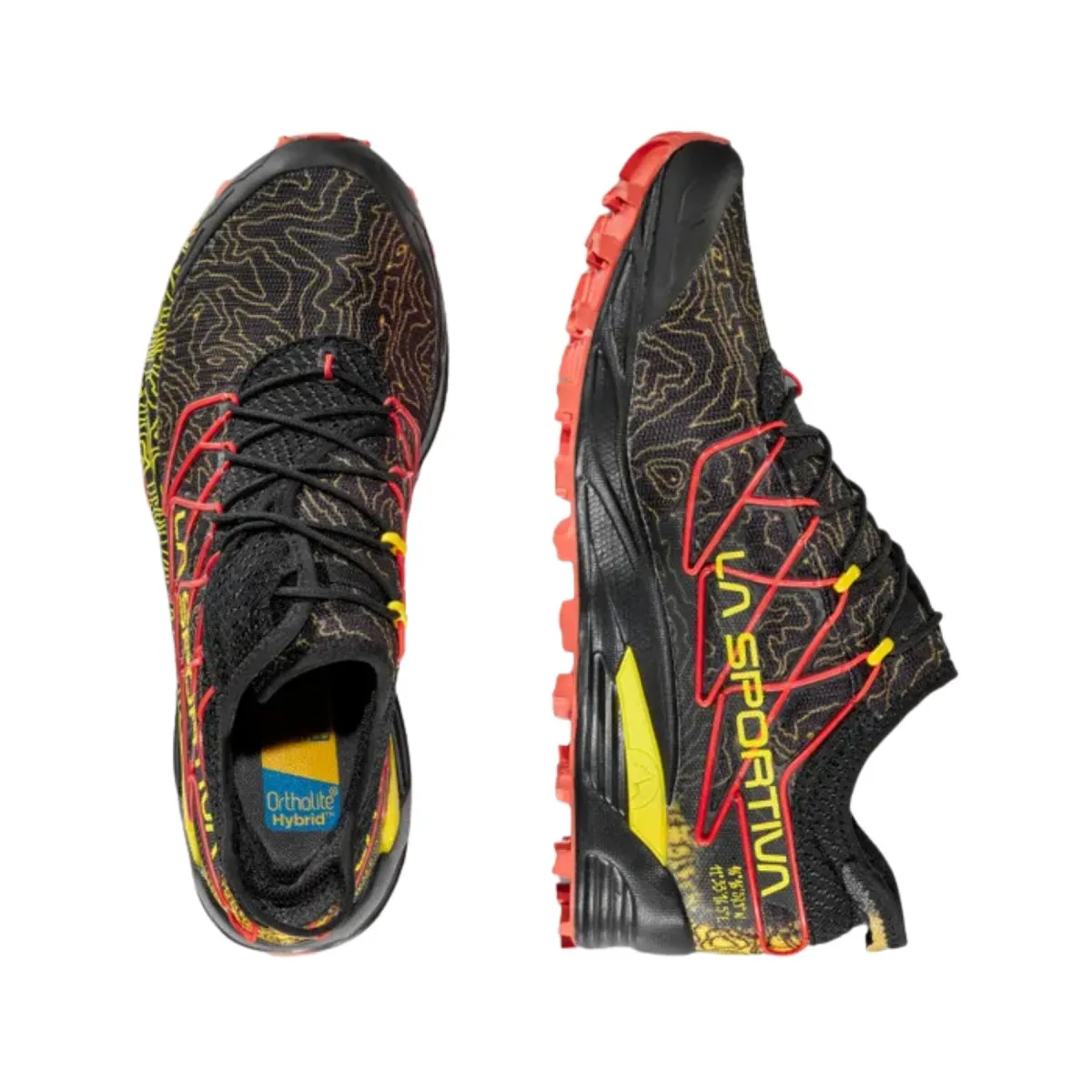 La Sportiva Mutant II Shoes Black Red Yellow