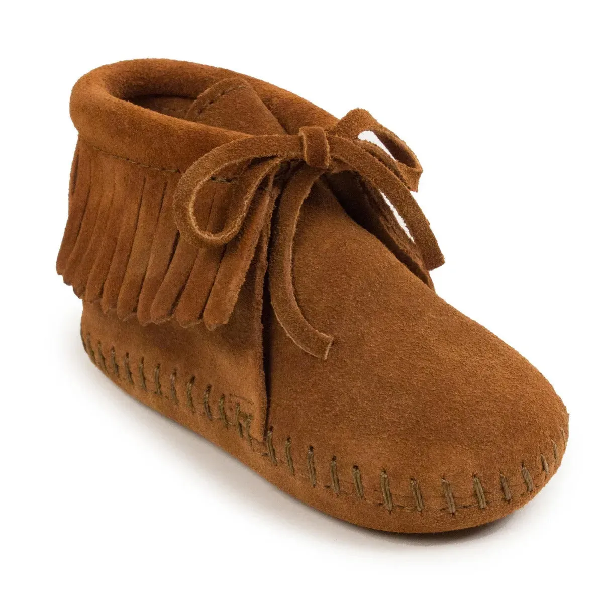 Minnetonka Fringe Bootie - Infants Moccasins