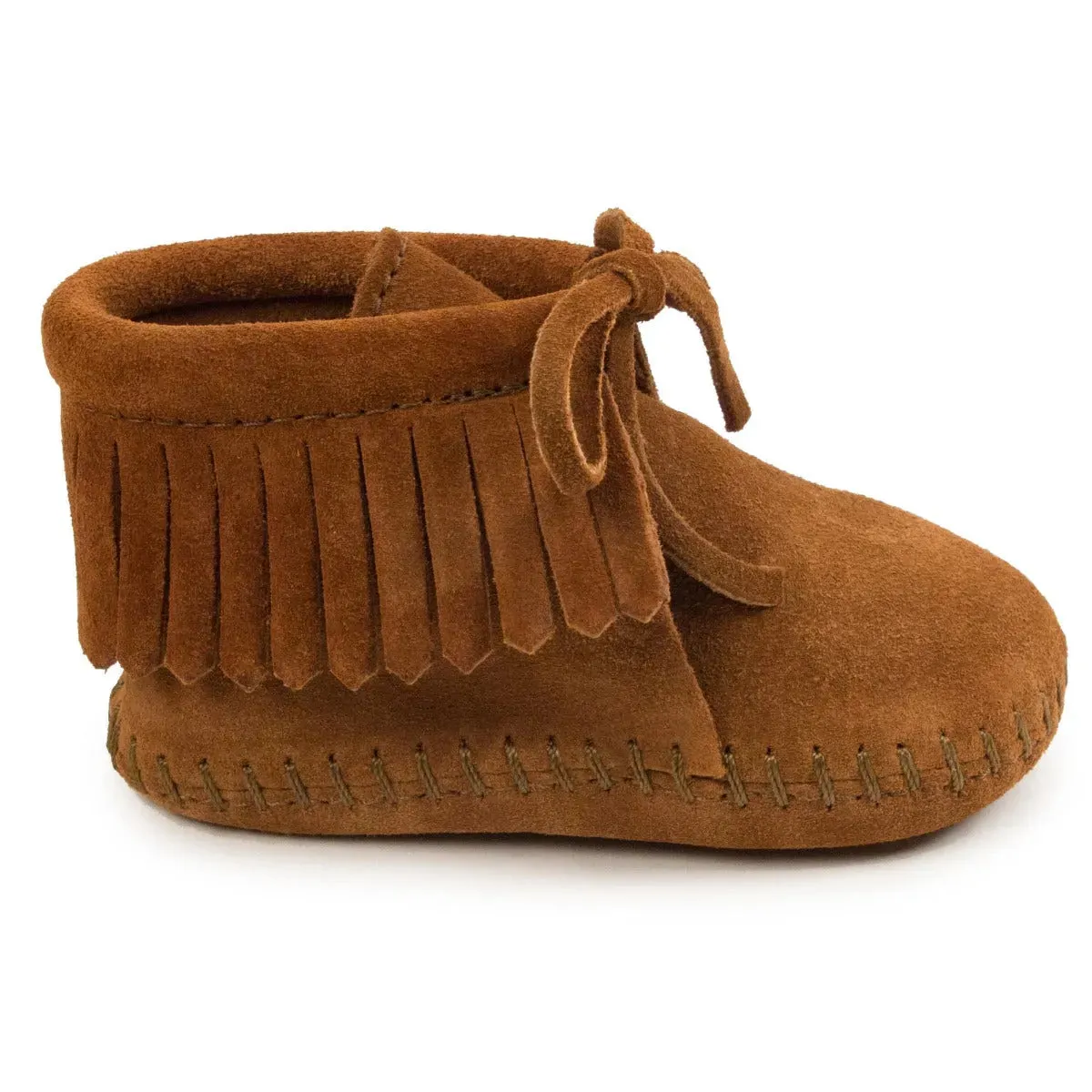 Minnetonka Fringe Bootie - Infants Moccasins