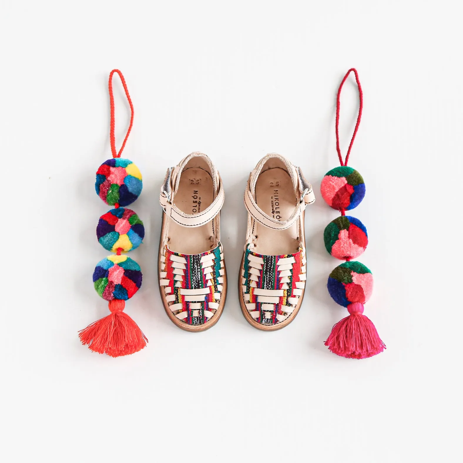 MK2045 - Chitos Serape [Children's Leather Sandals]