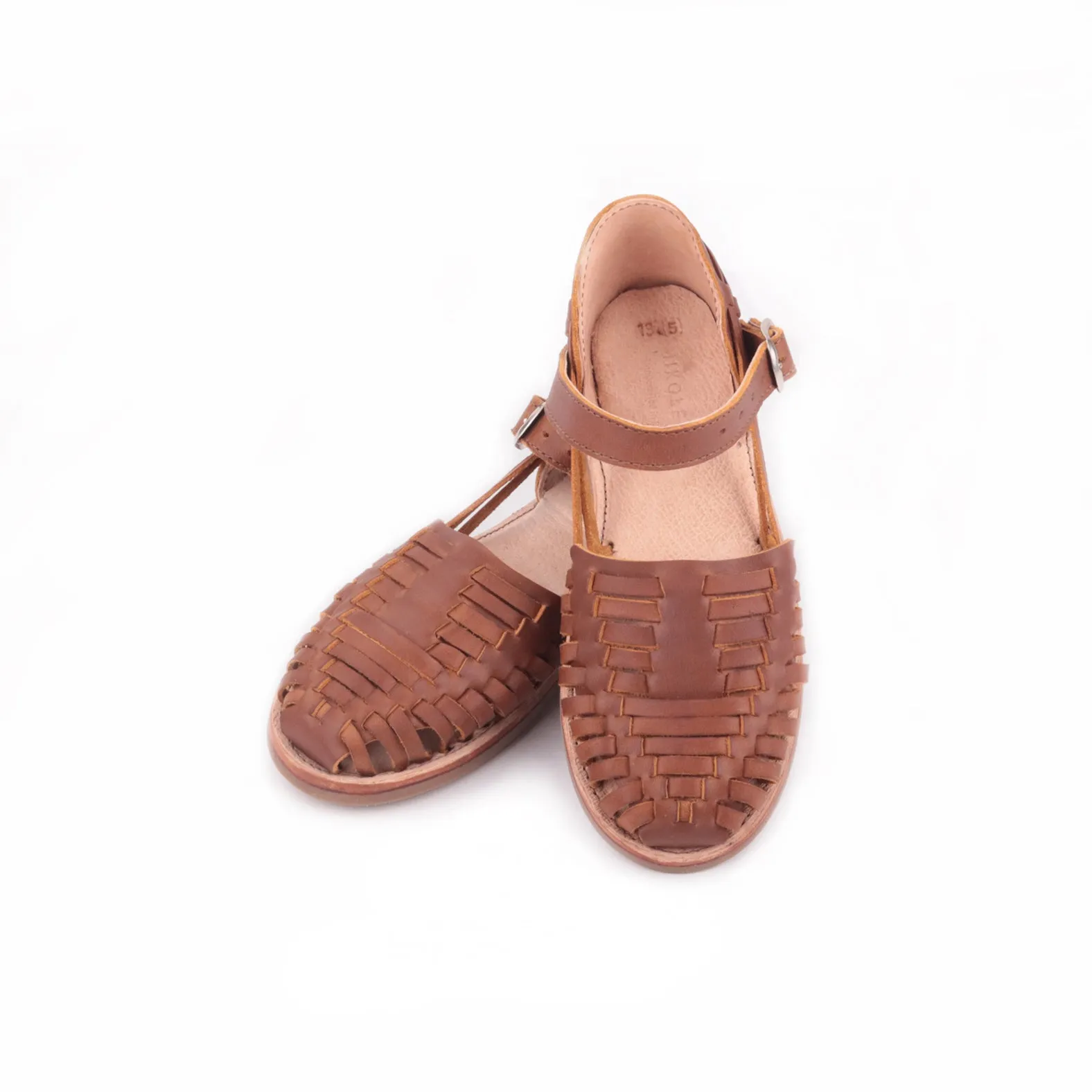 MK21250 - Chitos Brown [Children's Leather Sandals]