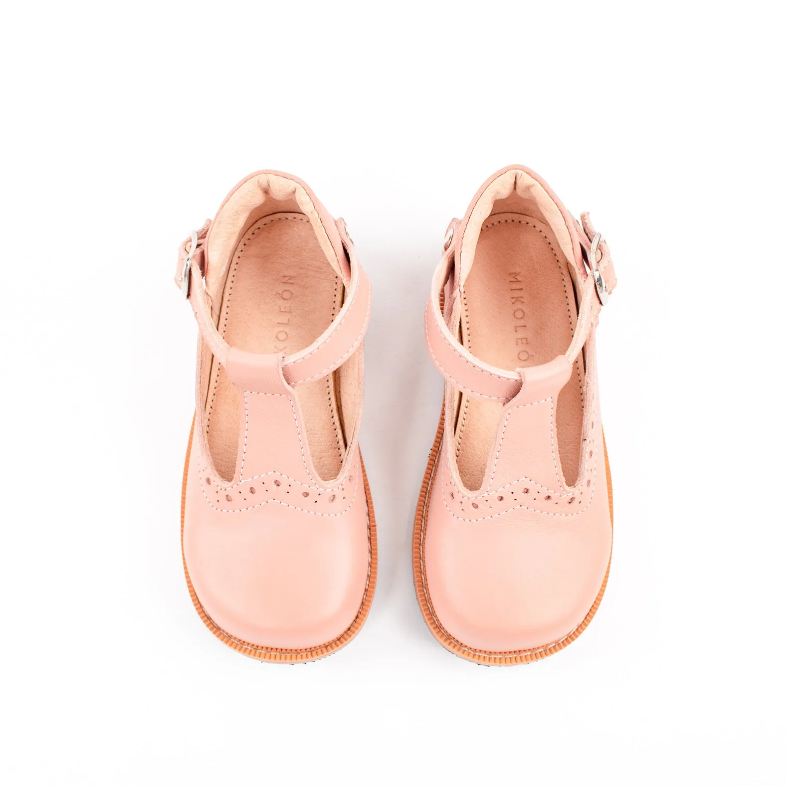 MK22768 - Mary Janes Shoes Rosewood [Children's Leather Shoes]