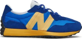 New Balance 327 Kids 'Marine Blue Orange' Sneakers, Blue