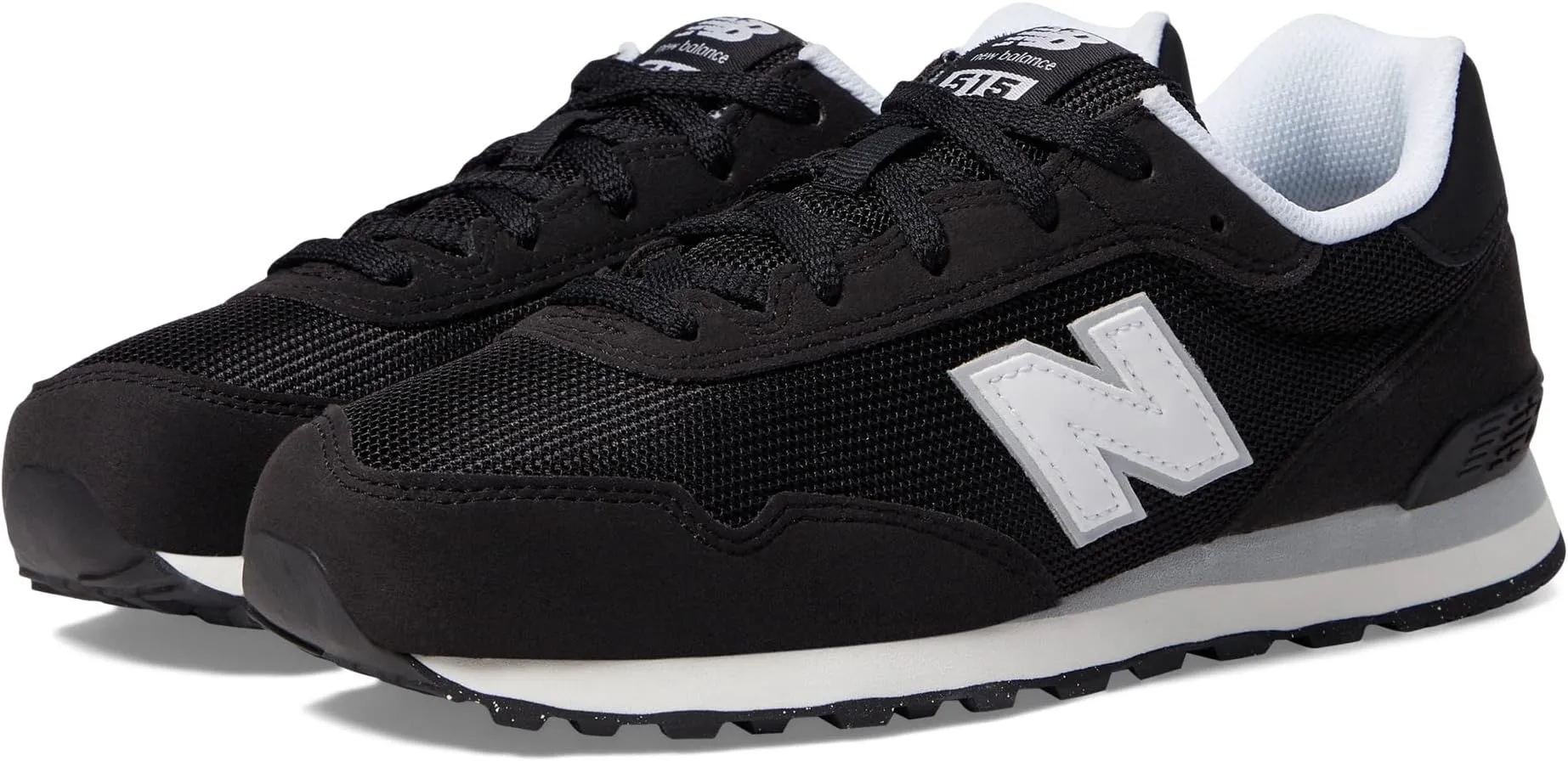 New Balance 515 Sneakers, Black/White