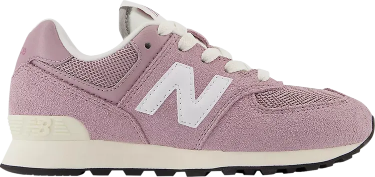 New Balance 574 Little Kid 'Lilac Chalk' sneakers, pink