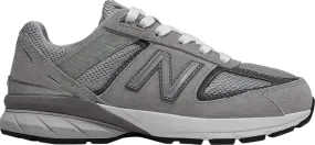 New Balance 990v5 Big Kid 'Grey' sneakers, gray