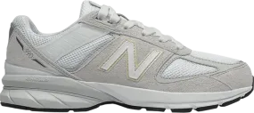 New Balance 990v5 Big Kid 'Nimbus Cloud' sneakers, gray