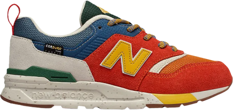 New Balance 997H Big Kid 'Vintage Orange' Sneakers, orange