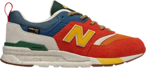 New Balance 997H Big Kid 'Vintage Orange' Sneakers, orange