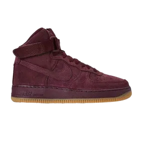 Nike Air Force 1 High LV8 GS 'Burgundy Crush', red