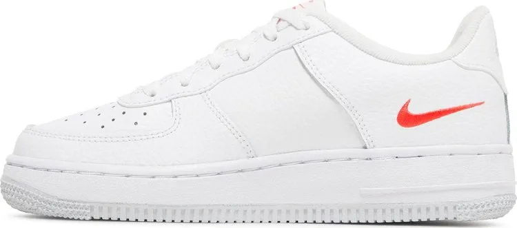 Nike Air Force 1 Low GS 'Multi-Swoosh', White