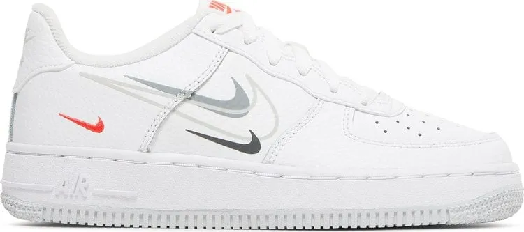 Nike Air Force 1 Low GS 'Multi-Swoosh', White