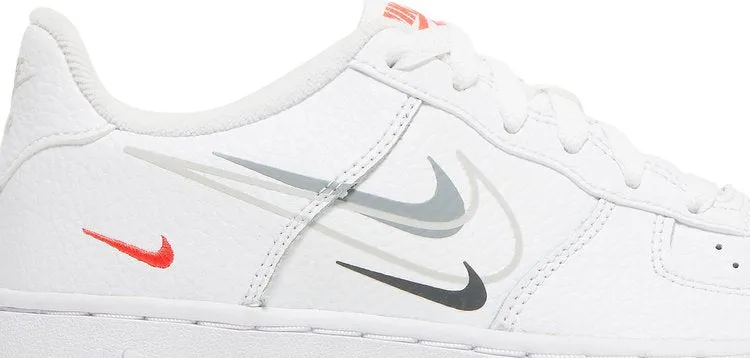 Nike Air Force 1 Low GS 'Multi-Swoosh', White