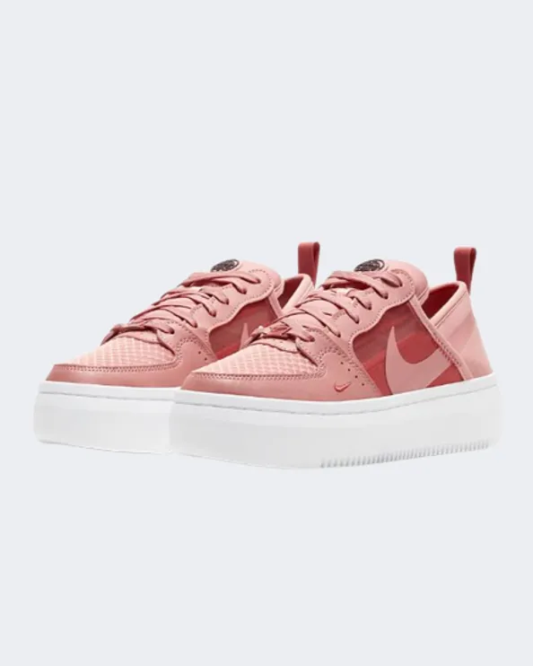 Nike Court Vision Alta Women Basketball Espadrilles Rust Pink Cw6536-600