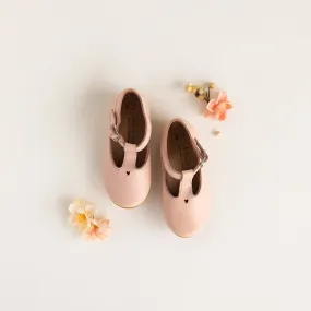 Pink Sorbet Valentina Mary Janes {Children's Leather Shoes}