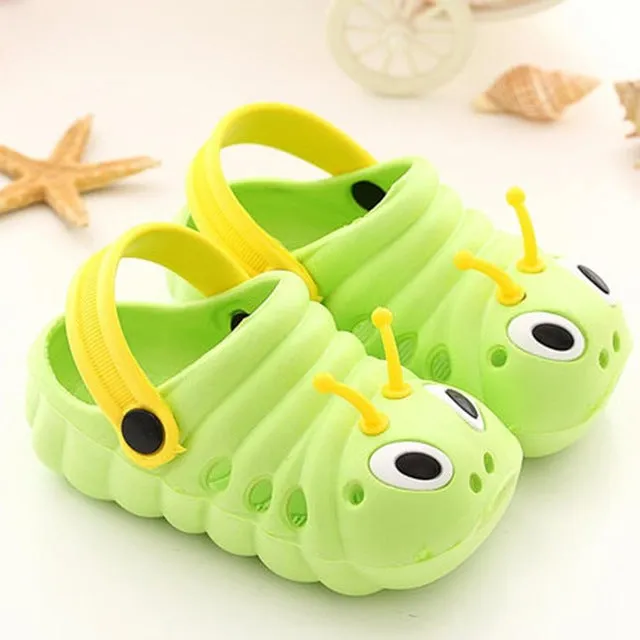 Summer Children's slippers Toddler Kid Boys Girls Cute Beach Sandals Slippers Flip Shoes Infant Cartoon Print Flat Heels Shoes