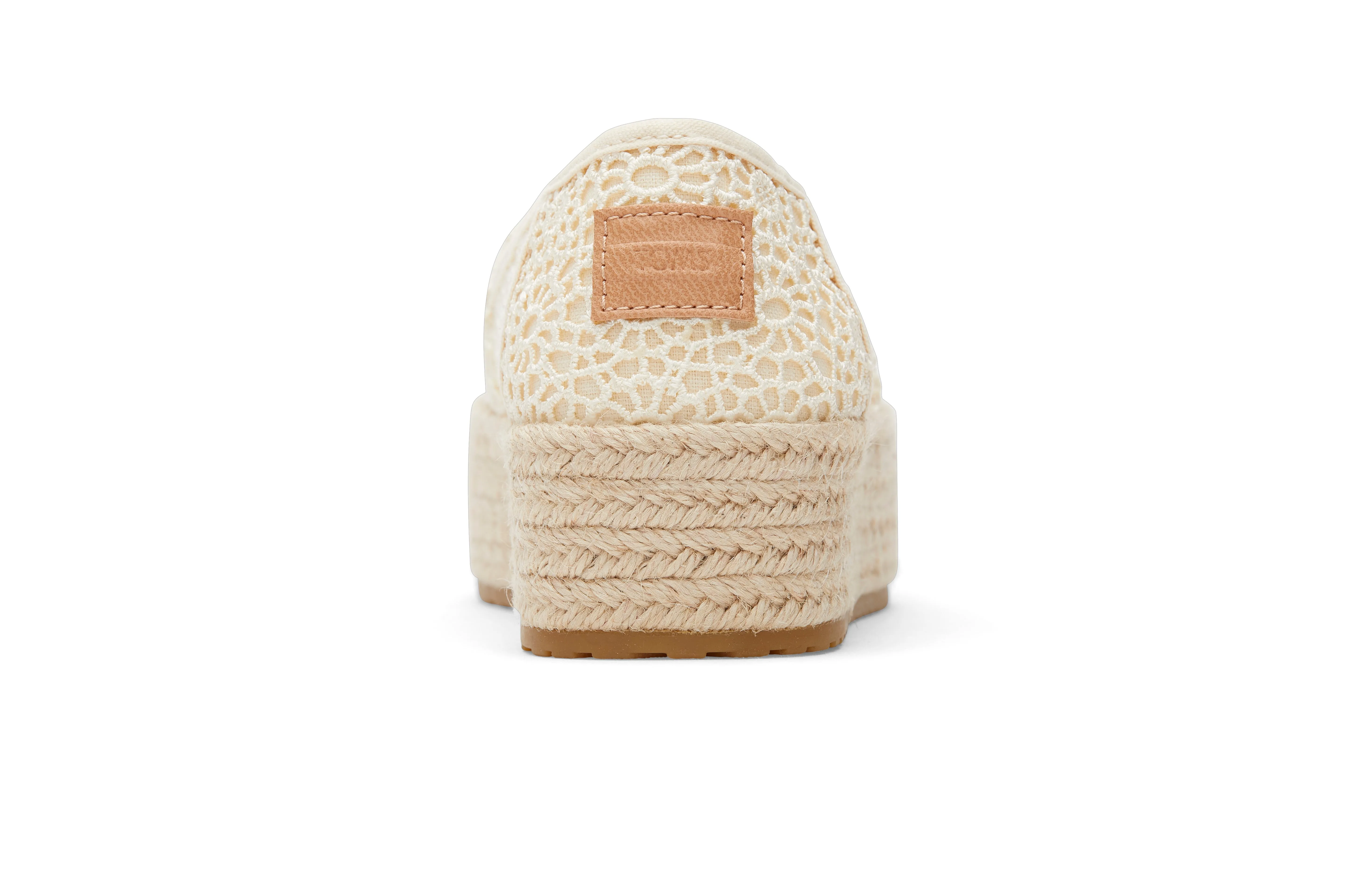 Toms Women Valencia Moroccan Crochet Natural